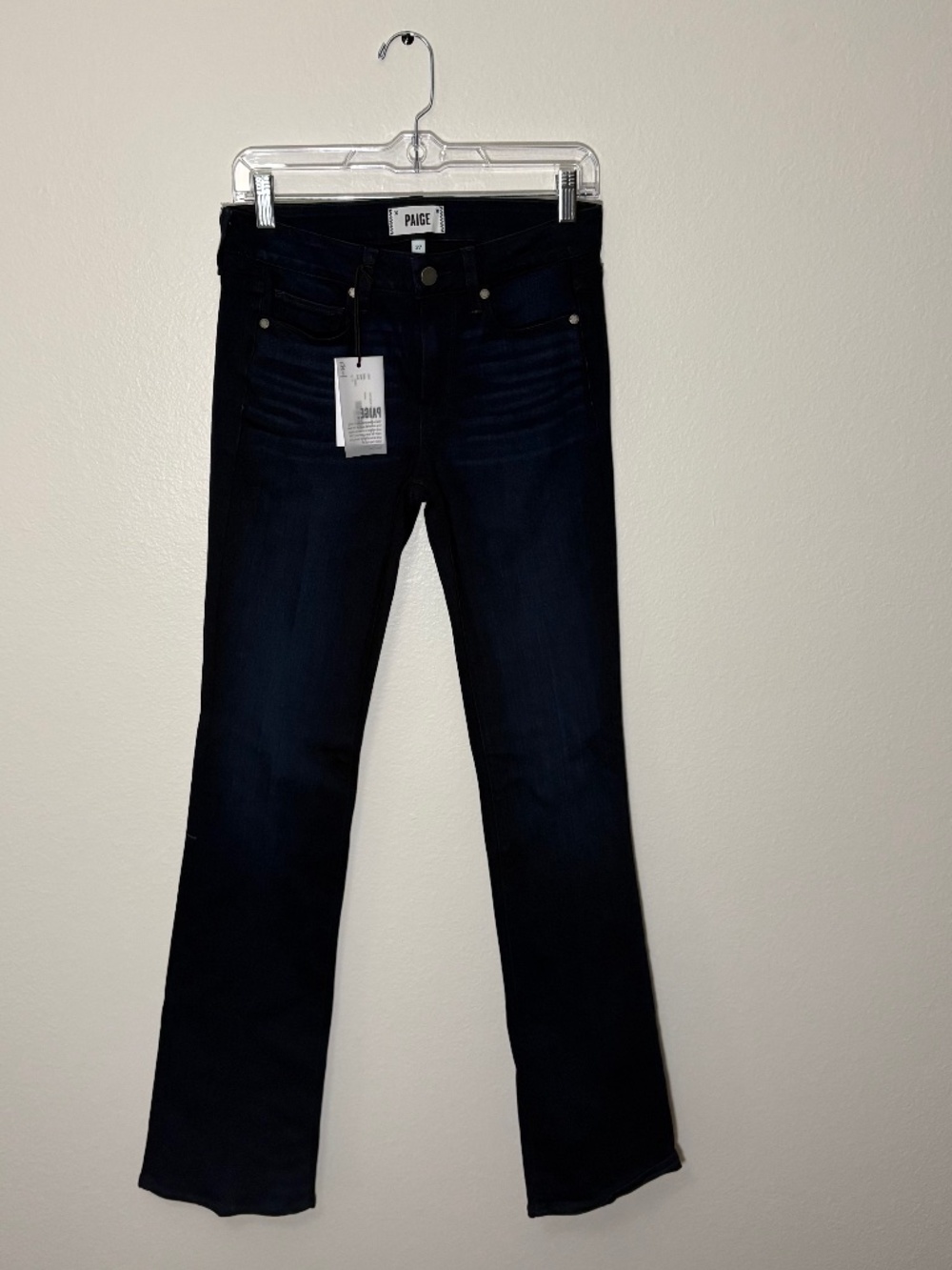 PAIGE High Rise Manhattan Bootcut Jeans in Ayleen 27 NWT